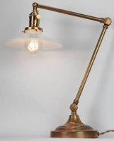 brass desk lamp