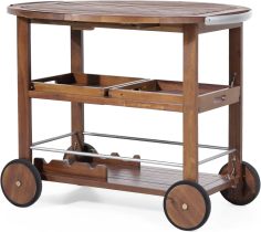 rolling bar cart